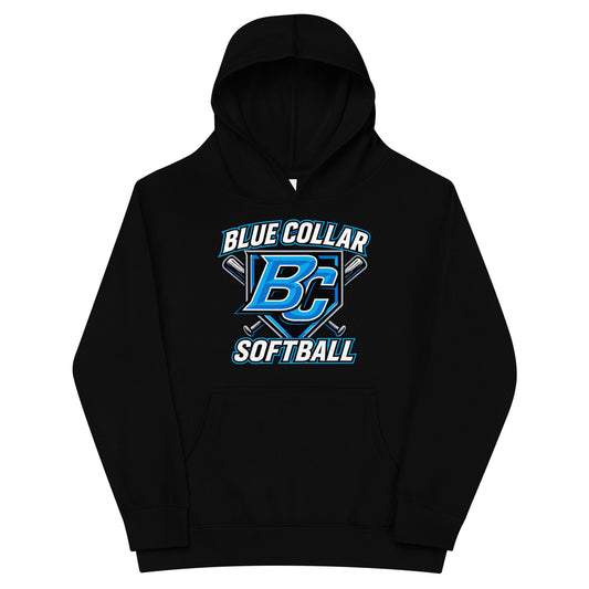 Performance | Youth Hoodie | Blue Collar Softball 2034 | Shield Logo