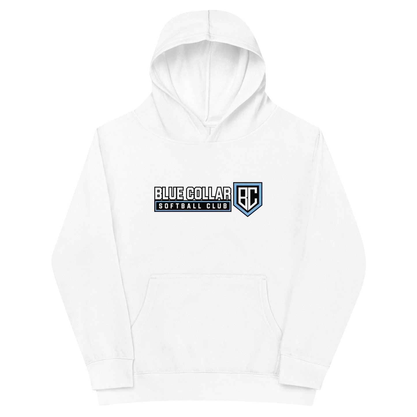 Performance | Youth Hoodie | Blue Collar Softball 2034 | Vanguard Logo