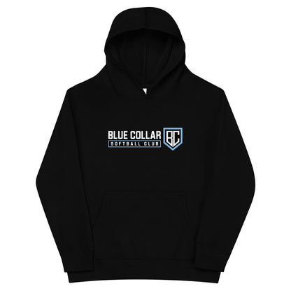 Performance | Youth Hoodie | Blue Collar Softball 2034 | Vanguard Logo