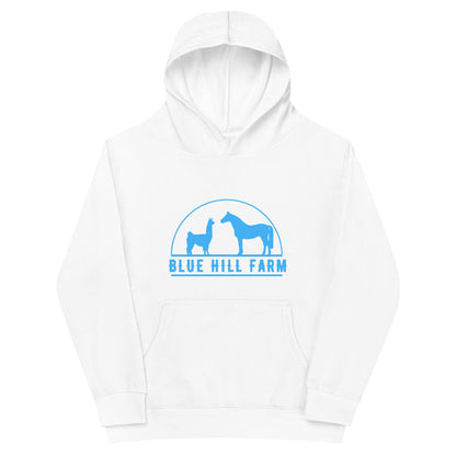 Performance | Youth Hoodie | Blue Hill Farm | Emblem Logo