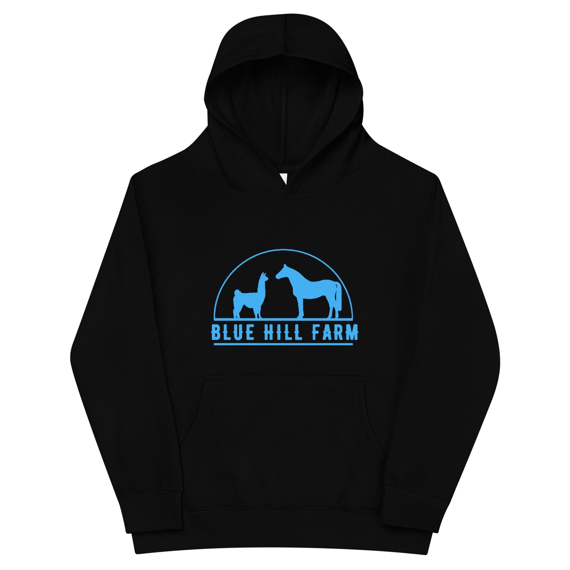 Performance | Youth Hoodie | Blue Hill Farm | Emblem Logo