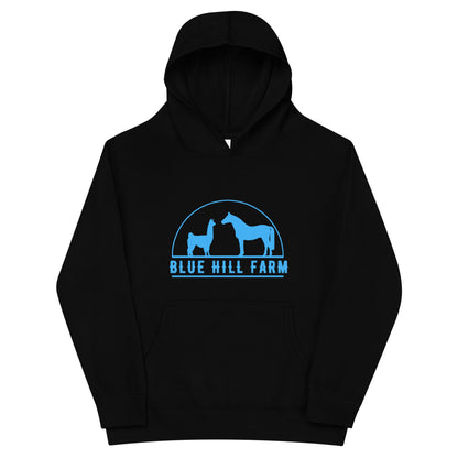 Performance | Youth Hoodie | Blue Hill Farm | Emblem Logo