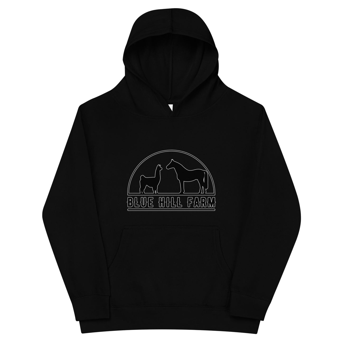 Performance | Youth Hoodie | Blue Hill Farm | Highland Silhouette Logo