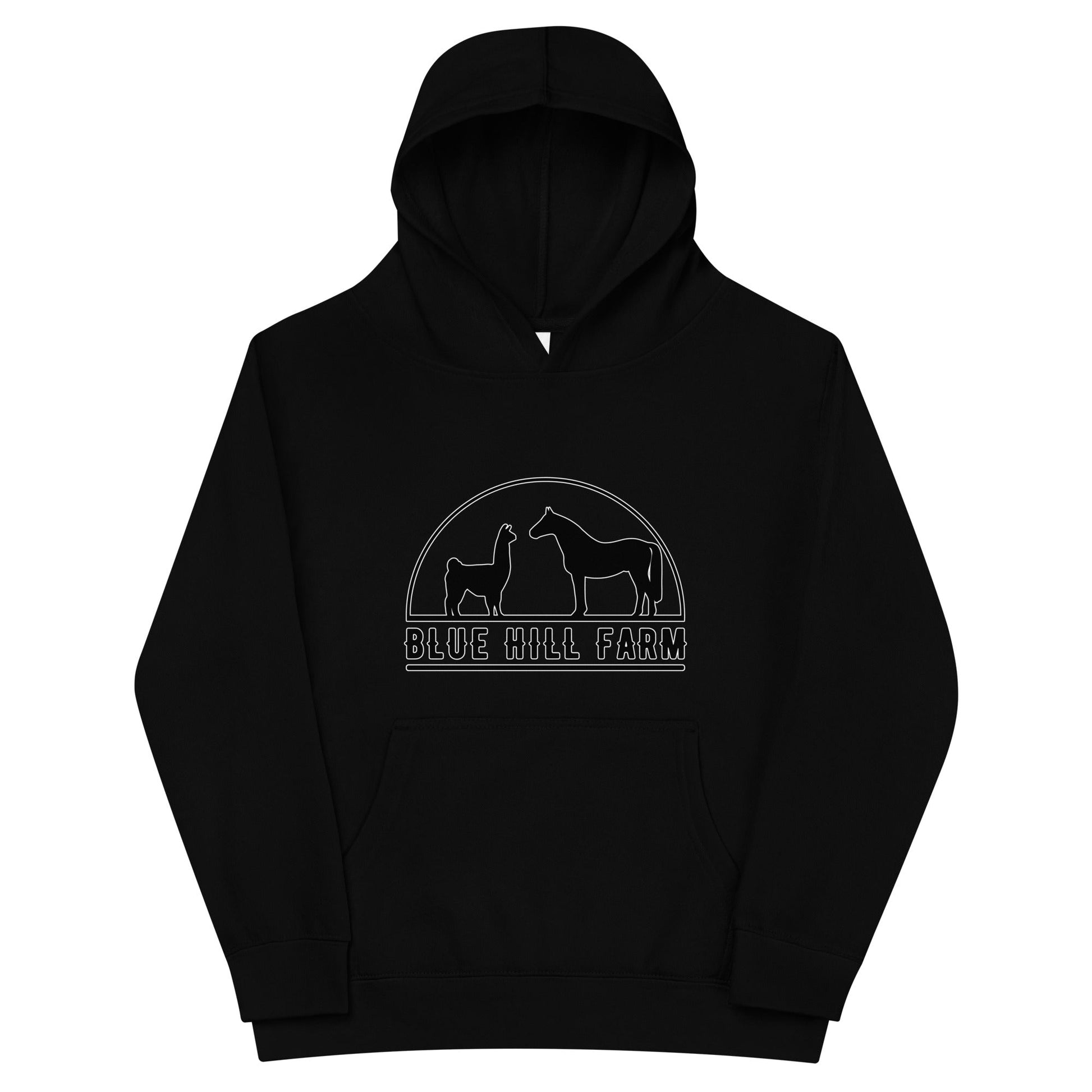 Performance | Youth Hoodie | Blue Hill Farm | Highland Silhouette Logo