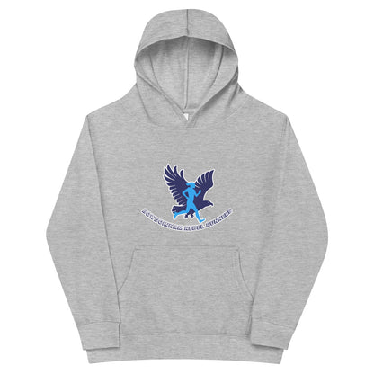 Performance | Youth Hoodie | Bowdoinham Rebel Runners | Aerial Runner Emblem Logo