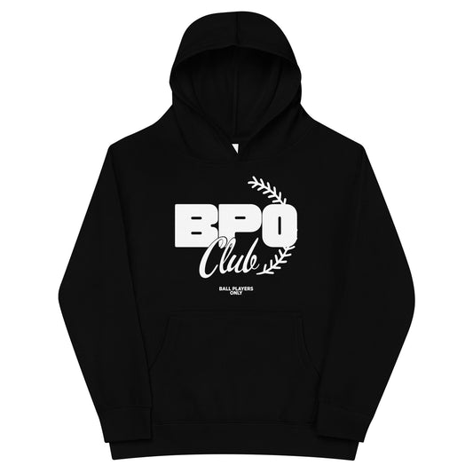 Performance | Youth Hoodie | BPO Club | White Logo