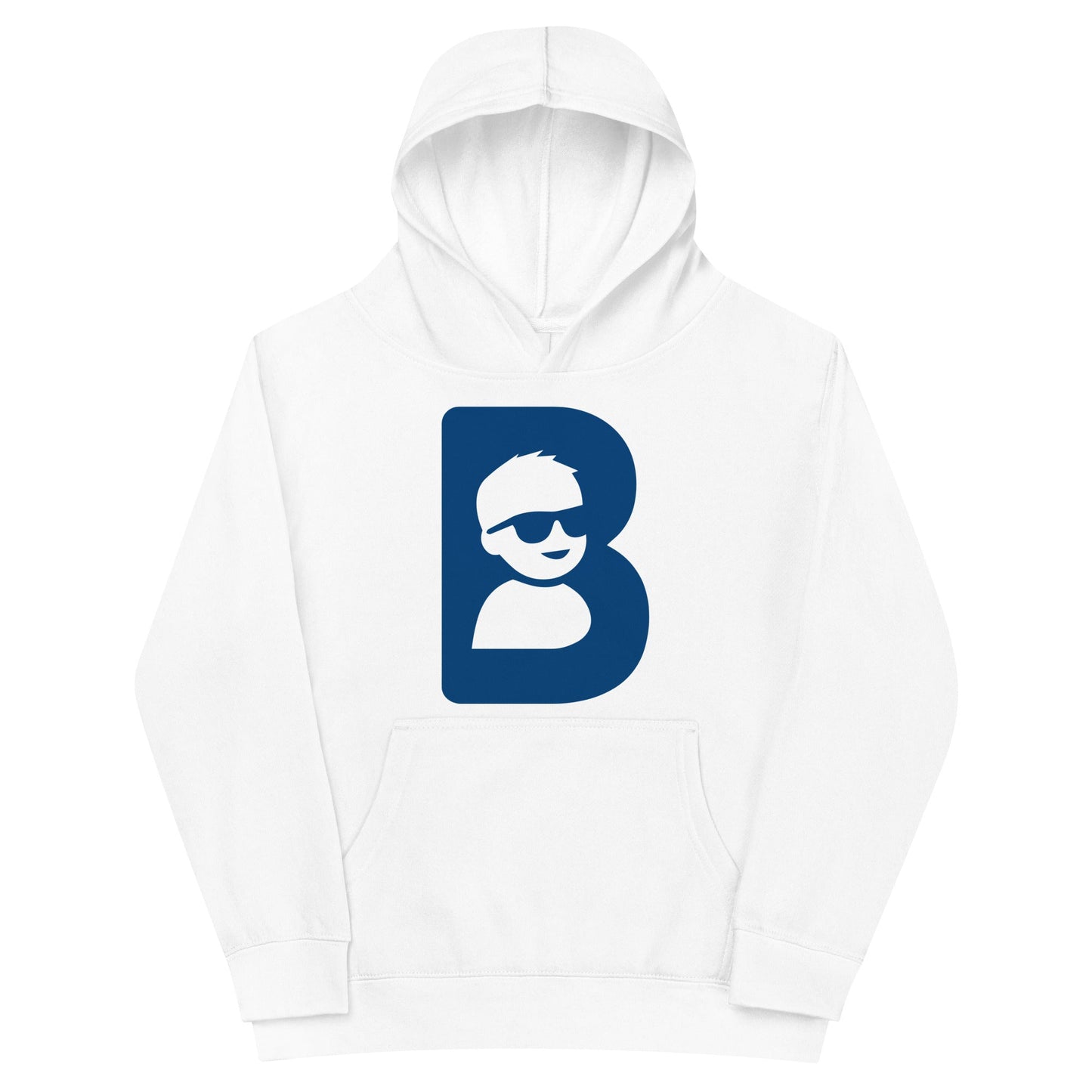 Performance | Youth Hoodie | Brave Like Ben | Blue Maverick Logo