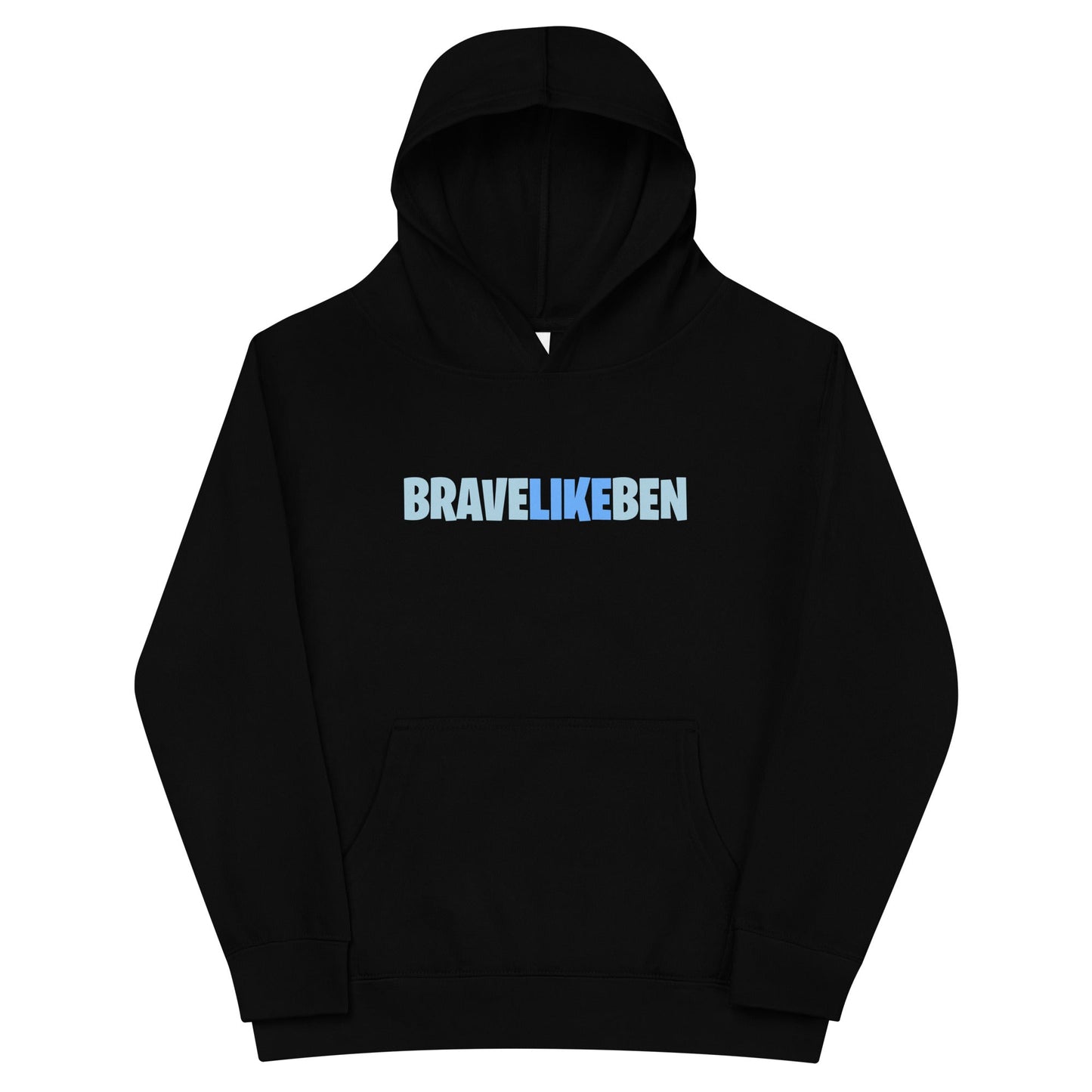 Performance | Youth Hoodie | Brave Like Ben | Wordmark Logo