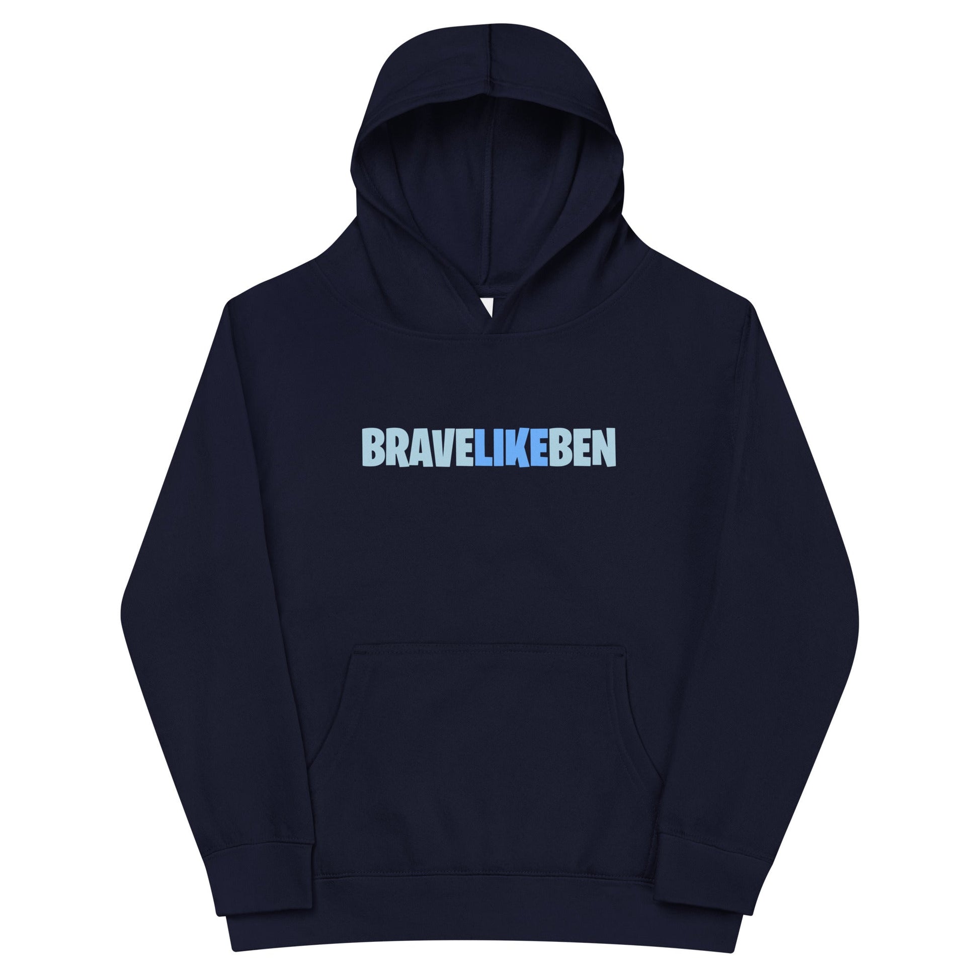 Performance | Youth Hoodie | Brave Like Ben | Wordmark Logo