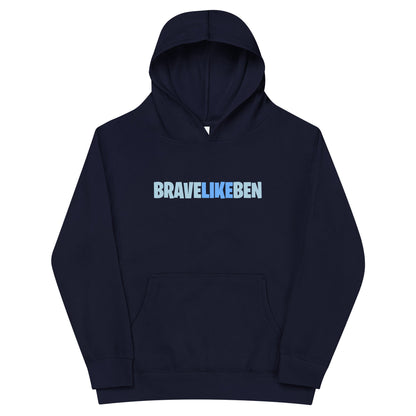 Performance | Youth Hoodie | Brave Like Ben | Wordmark Logo