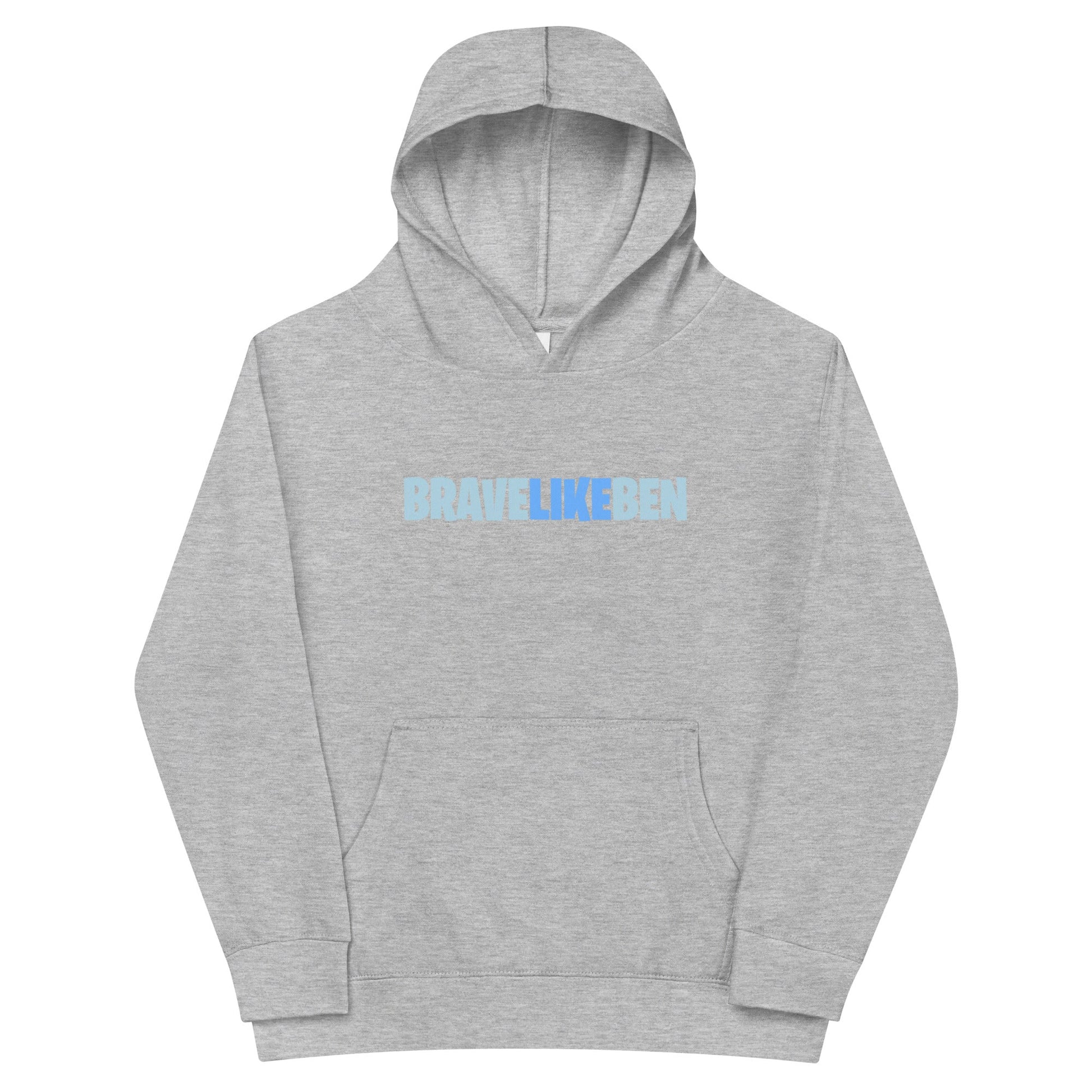 Performance | Youth Hoodie | Brave Like Ben | Wordmark Logo