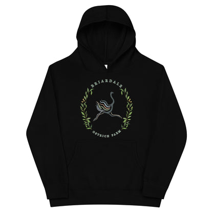Performance | Youth Hoodie | Briardale Ostrich Farm | Crest Logo