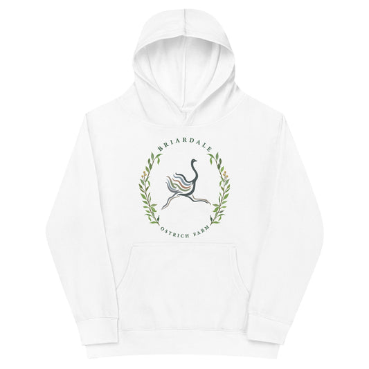 Performance | Youth Hoodie | Briardale Ostrich Farm | Crest Logo