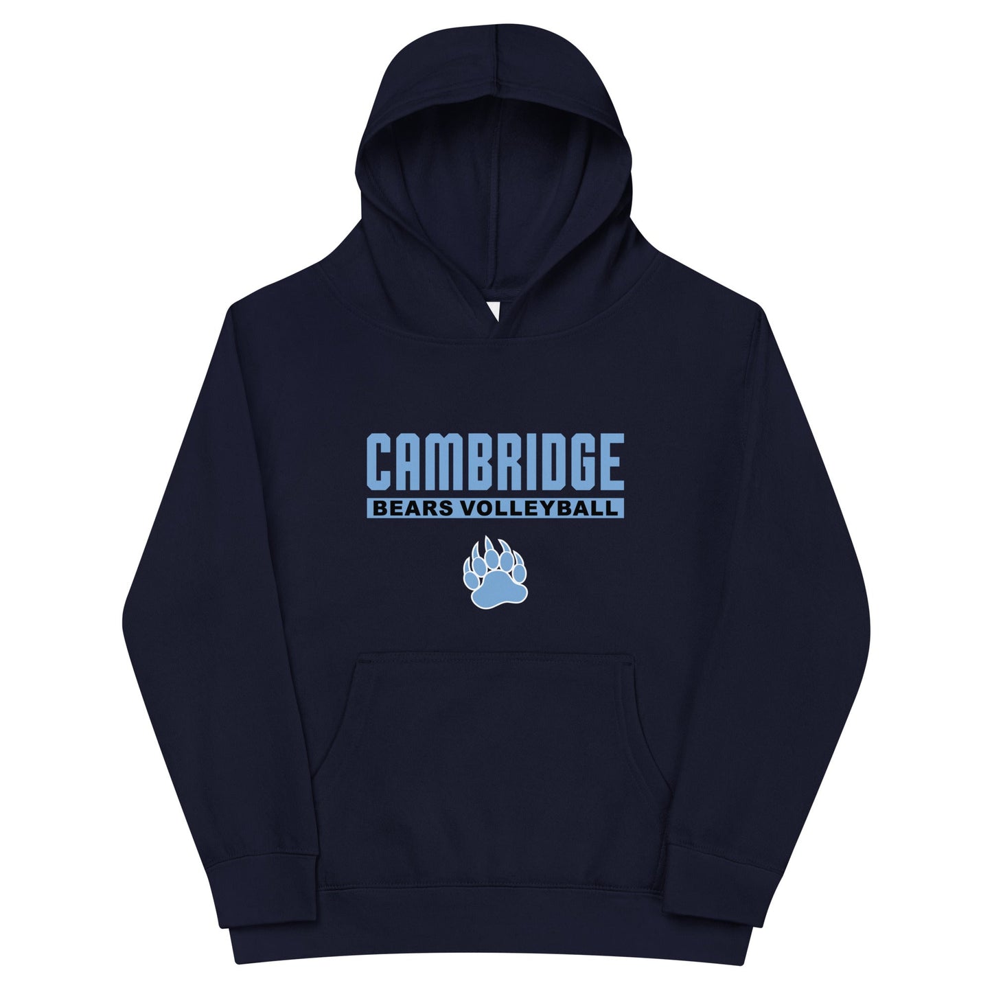 Performance | Youth Hoodie | Cambridge Volleyball | Script Paw Logo