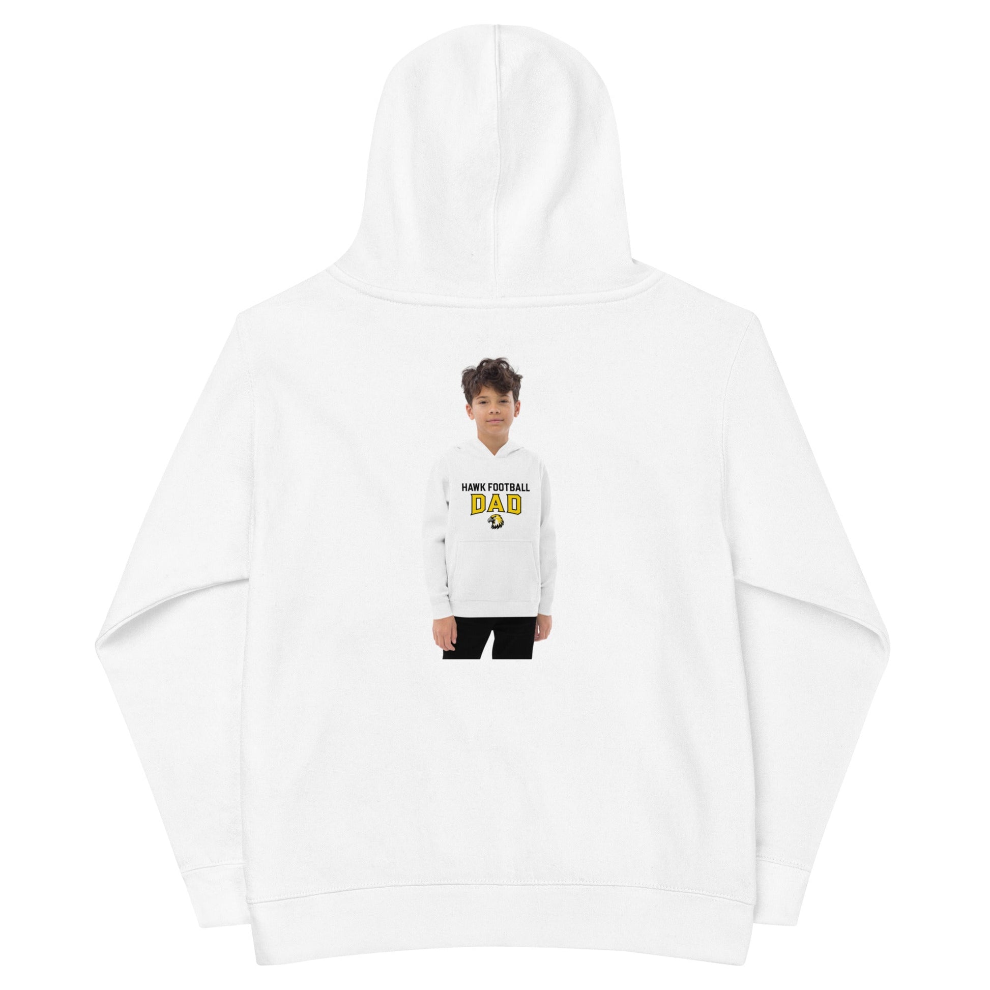 Performance | Youth Hoodie | Cardinal Ohara Hawks | Football Dad Logo