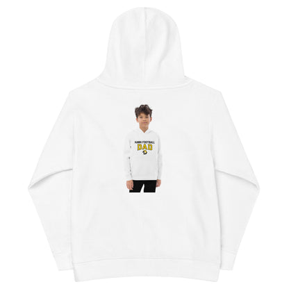 Performance | Youth Hoodie | Cardinal Ohara Hawks | Football Dad Logo