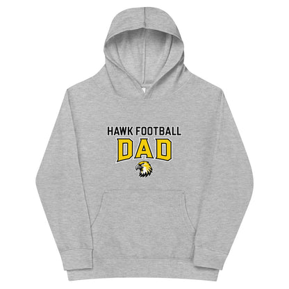 Performance | Youth Hoodie | Cardinal Ohara Hawks | Football Dad Logo