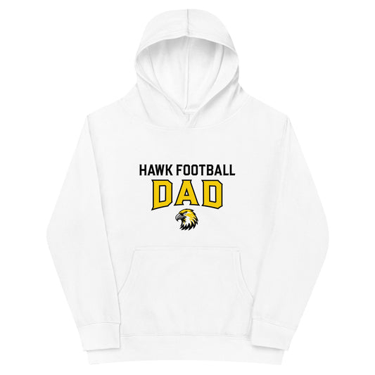Performance | Youth Hoodie | Cardinal Ohara Hawks | Football Dad Logo