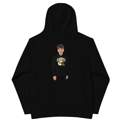 Performance | Youth Hoodie | Cardinal Ohara Hawks | Football Helmet Logo