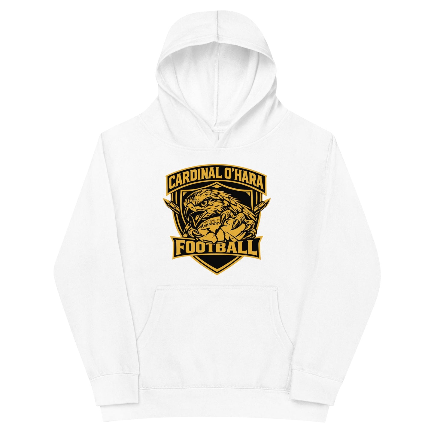 Performance | Youth Hoodie | Cardinal Ohara Hawks | Shield Logo