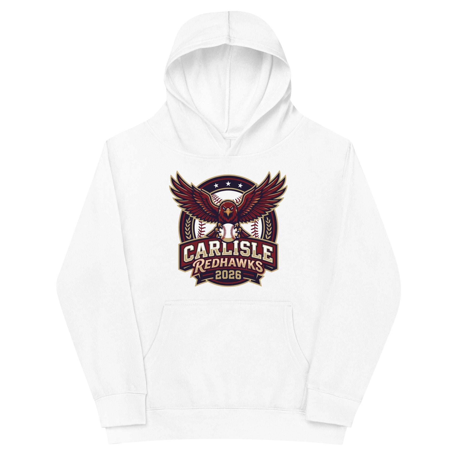 Performance | Youth Hoodie | Carlisle Redhawks | Emblem Logo