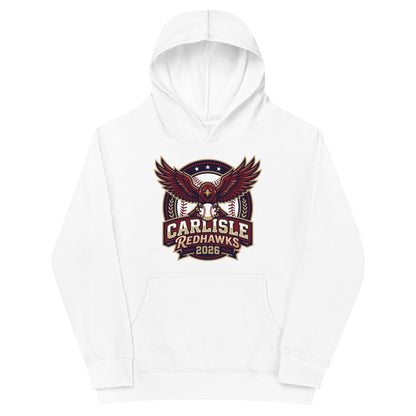 Performance | Youth Hoodie | Carlisle Redhawks | Emblem Logo