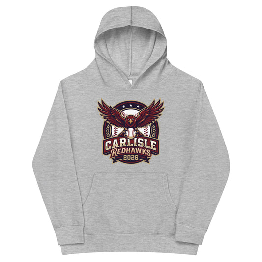 Performance | Youth Hoodie | Carlisle Redhawks | Emblem Logo