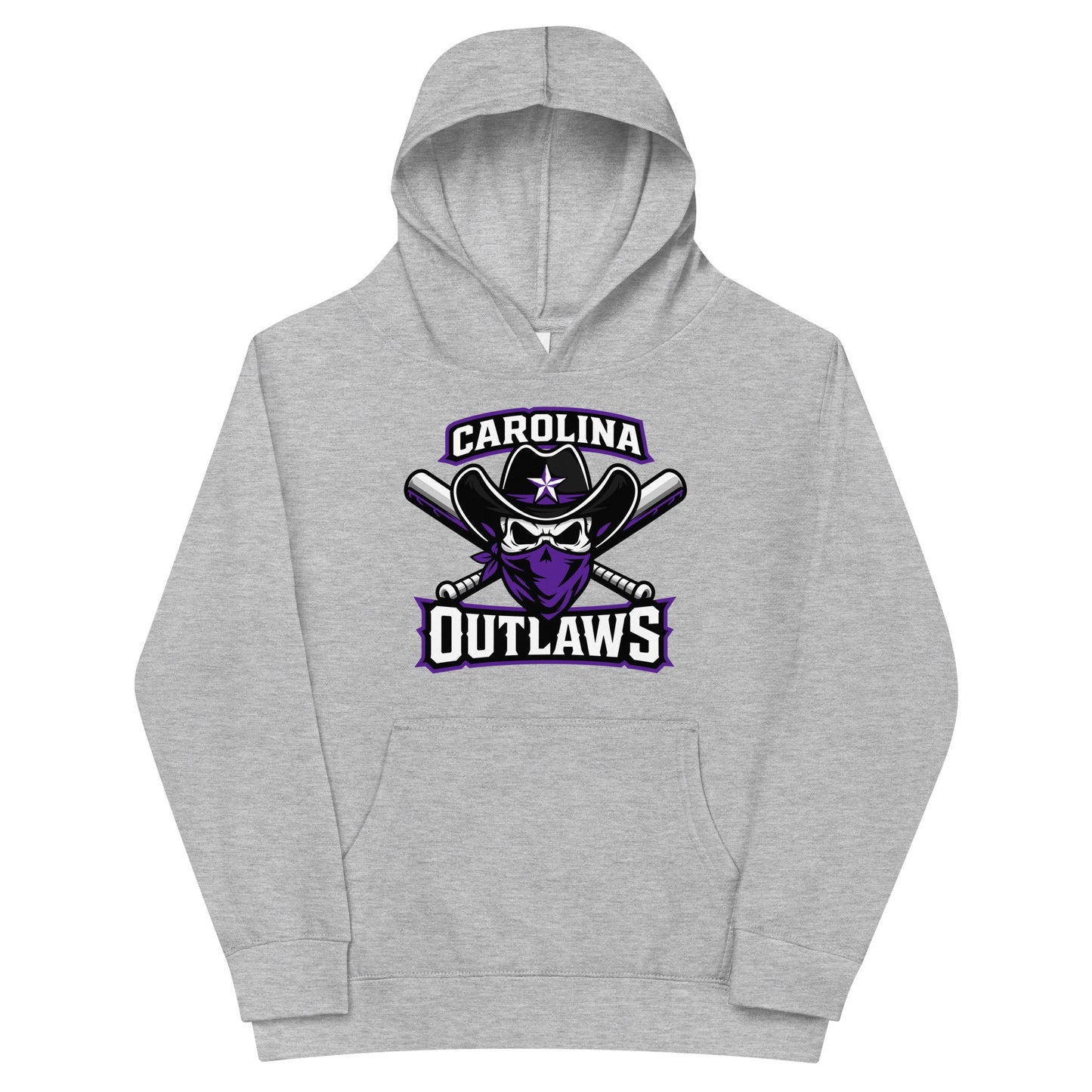 Performance | Youth Hoodie | Carolina Outlaws Baseball | Crest Logo