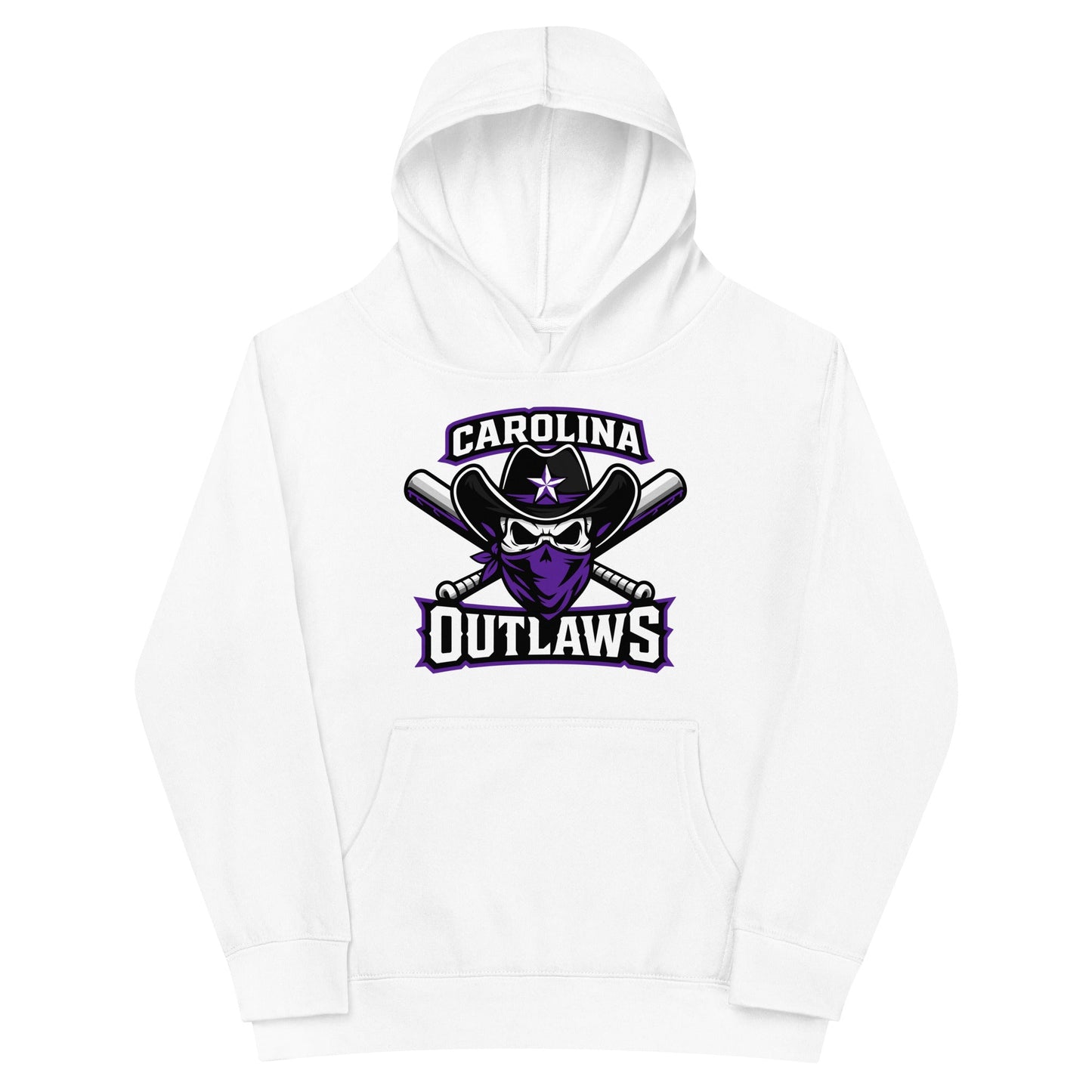 Performance | Youth Hoodie | Carolina Outlaws Baseball | Crest Logo