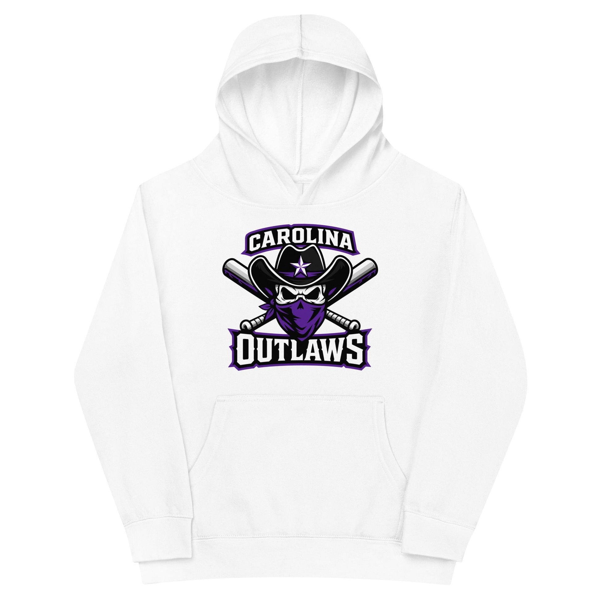 Performance | Youth Hoodie | Carolina Outlaws Baseball | Crest Logo