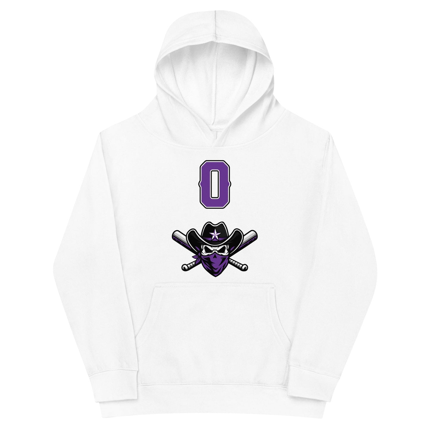 Performance | Youth Hoodie | Carolina Outlaws Baseball | Purple Renegades Logo