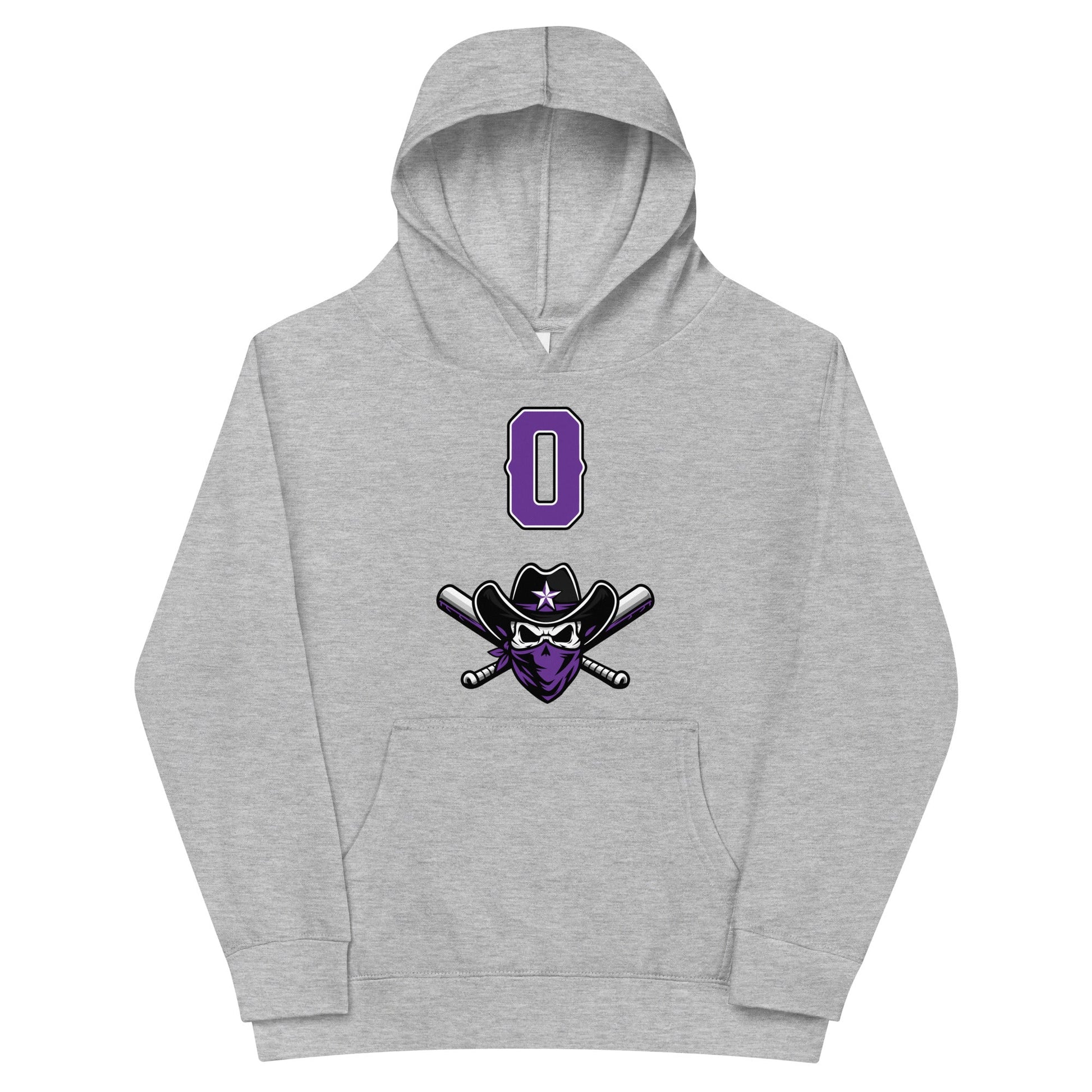 Performance | Youth Hoodie | Carolina Outlaws Baseball | Purple Renegades Logo