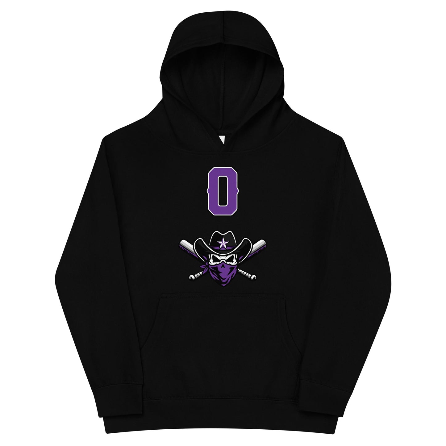 Performance | Youth Hoodie | Carolina Outlaws Baseball | Purple Renegades Logo