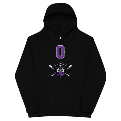 Performance | Youth Hoodie | Carolina Outlaws Baseball | Purple Renegades Logo