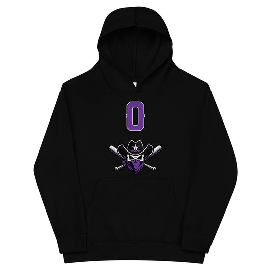 Performance | Youth Hoodie | Carolina Outlaws Baseball | Purple Renegades Logo