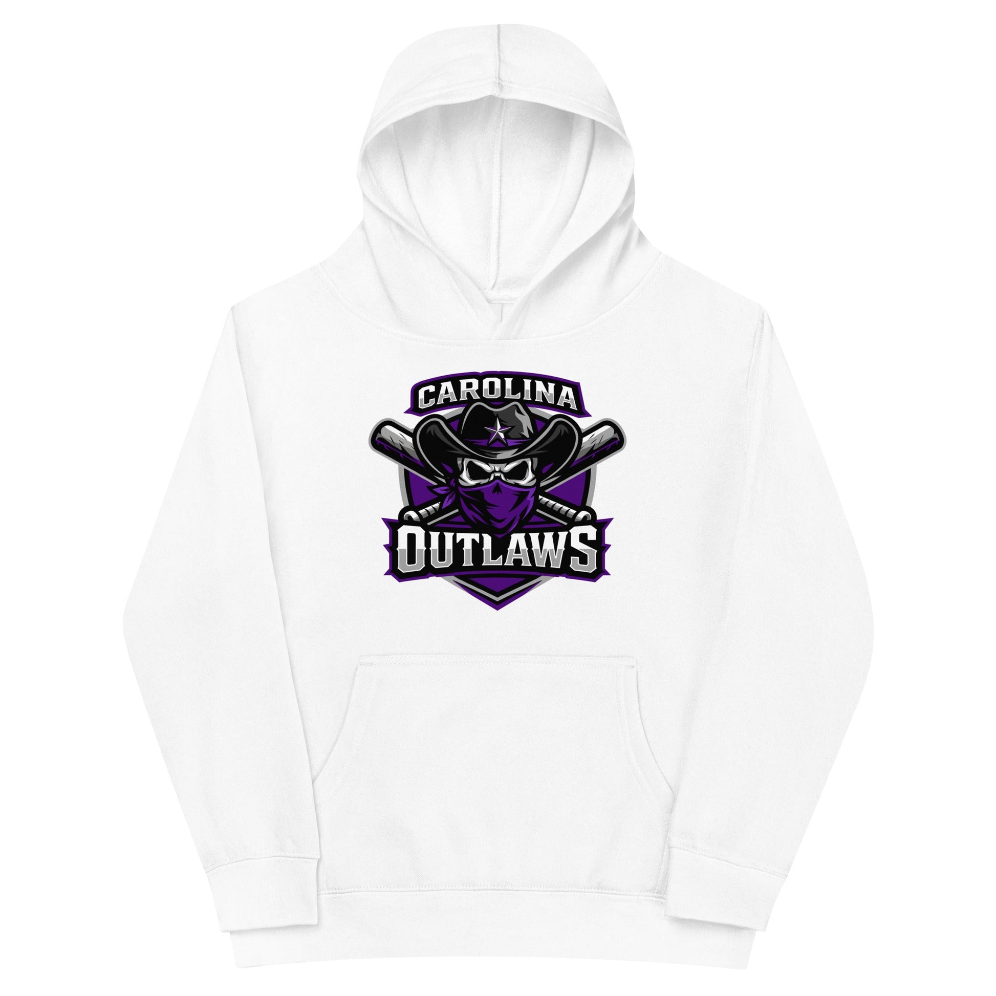 Performance | Youth Hoodie | Carolina Outlaws Baseball | Shield Logo