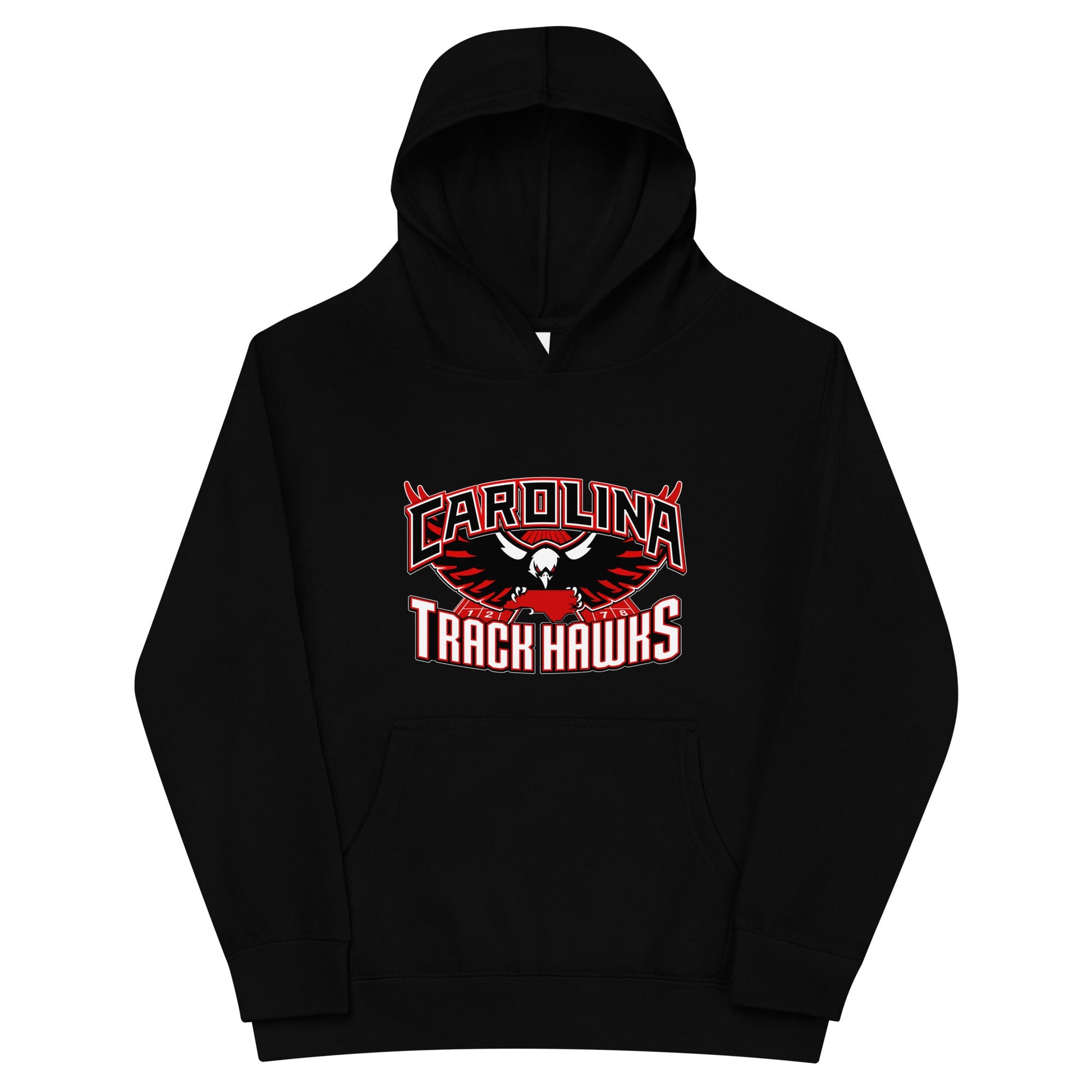 Performance | Youth Hoodie | Carolina track Hawks | Emblem Logo