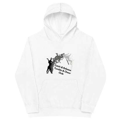 Performance | Youth Hoodie | Catch & Release Tumble & Cheer Club | Tumble Logo