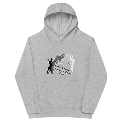 Performance | Youth Hoodie | Catch & Release Tumble & Cheer Club | Tumble Logo