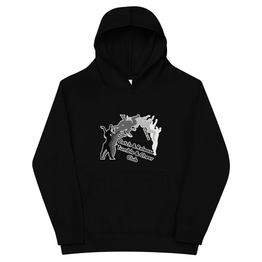 Performance | Youth Hoodie | Catch & Release Tumble & Cheer Club | Tumble Logo