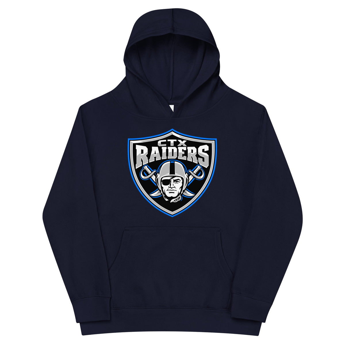 Performance | Youth Hoodie | Central Texas Raiders | Emblem Logo