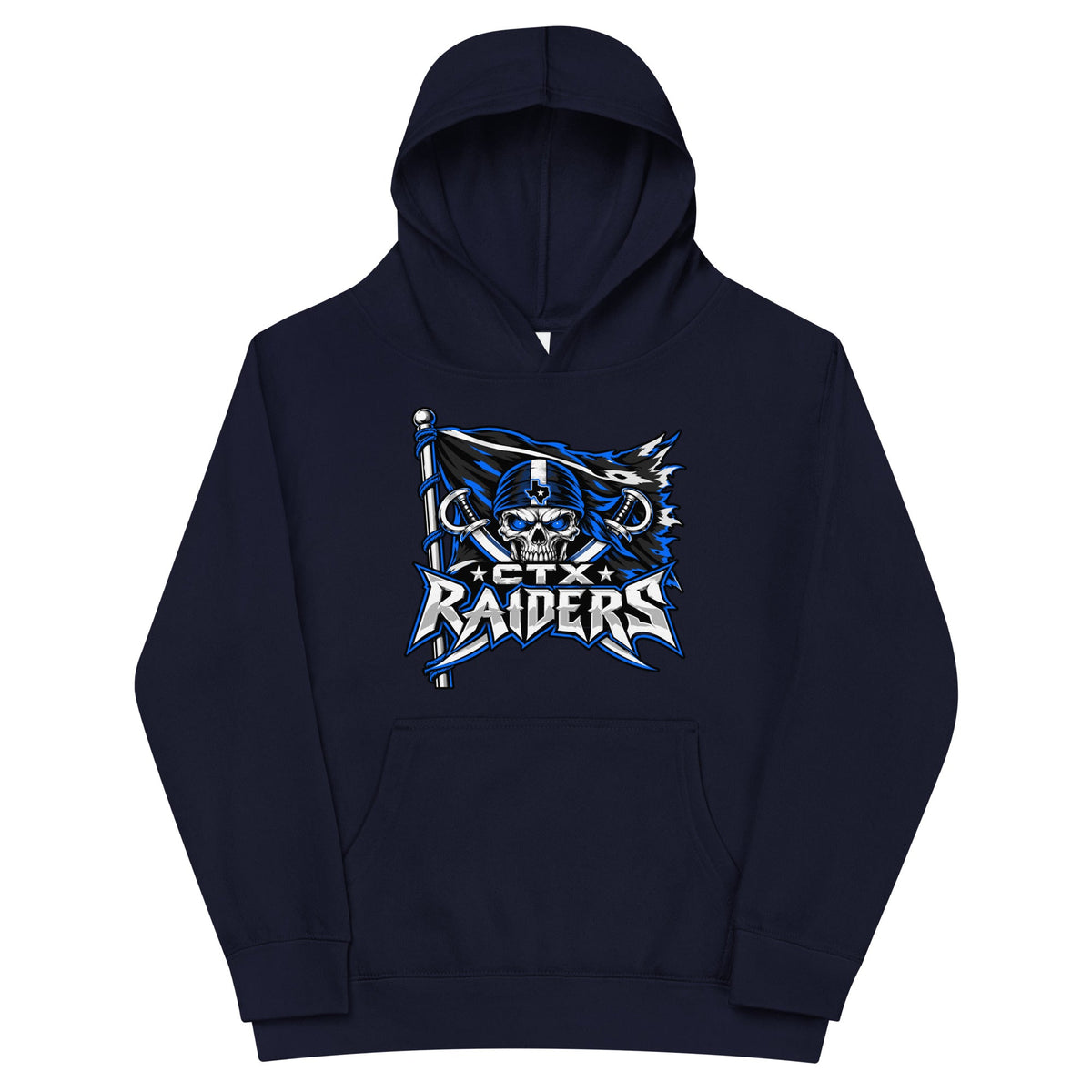 Performance | Youth Hoodie | Central Texas Raiders | Vanguard Logo