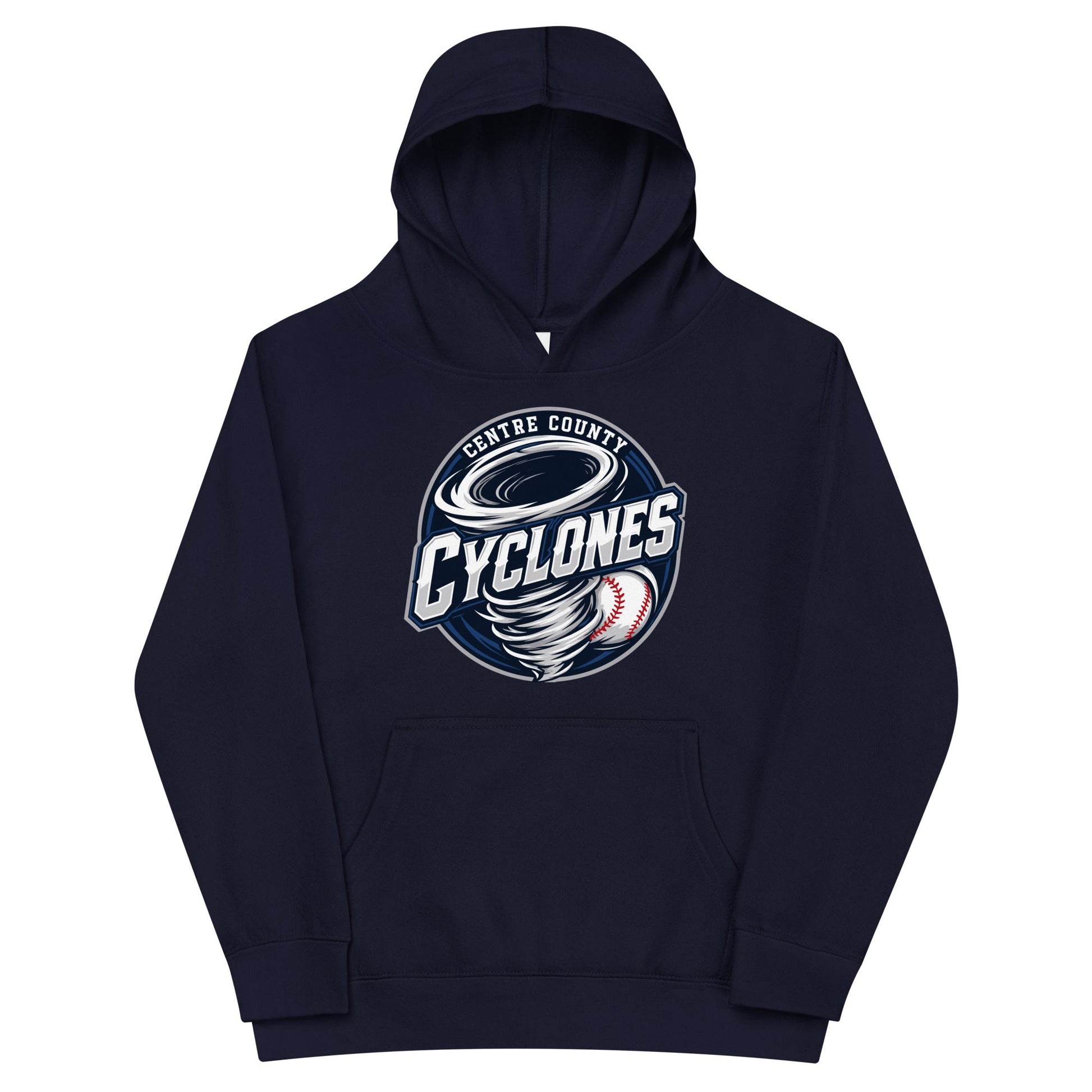 Performance | Youth Hoodie | Centre County Cyclones | Badge Logo