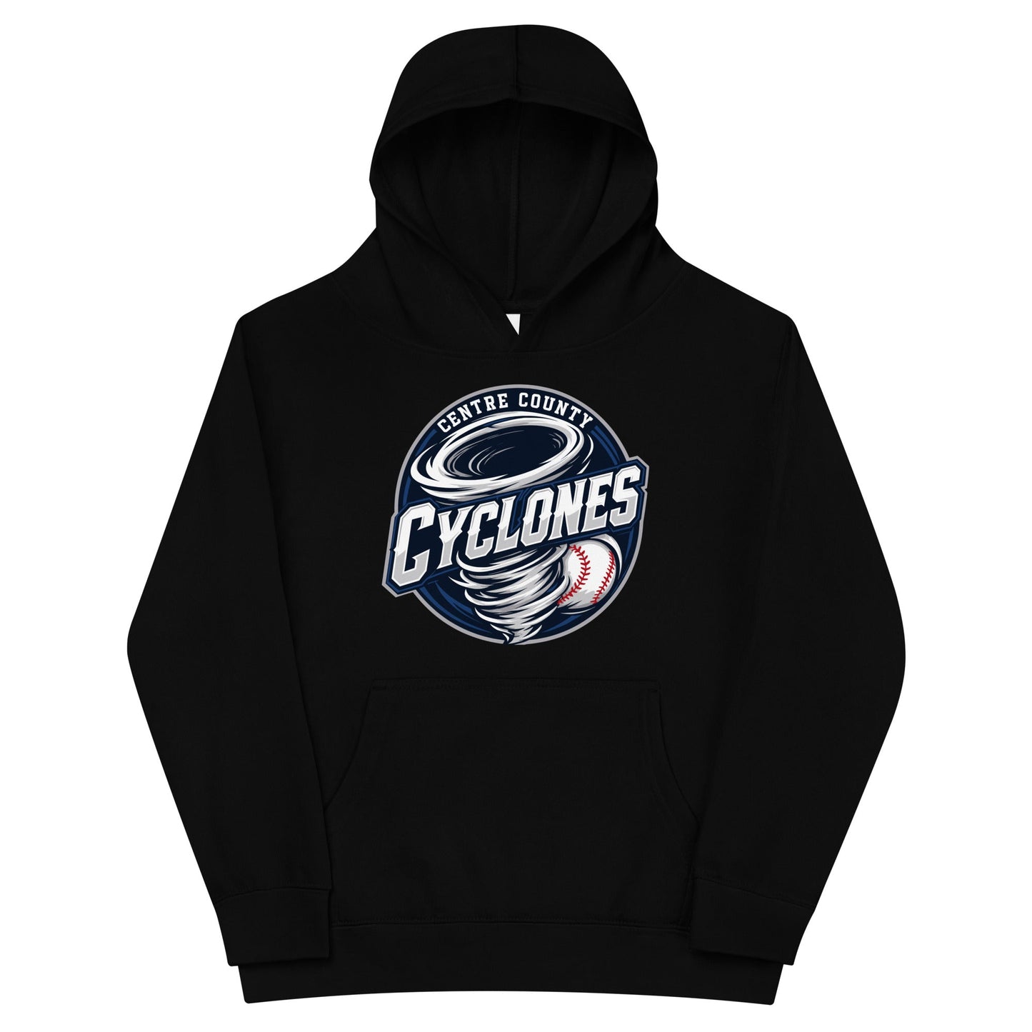 Performance | Youth Hoodie | Centre County Cyclones | Badge Logo