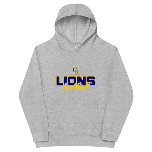 Performance | Youth Hoodie | Chestnut Ridge Lions Football | Vanguard Logo
