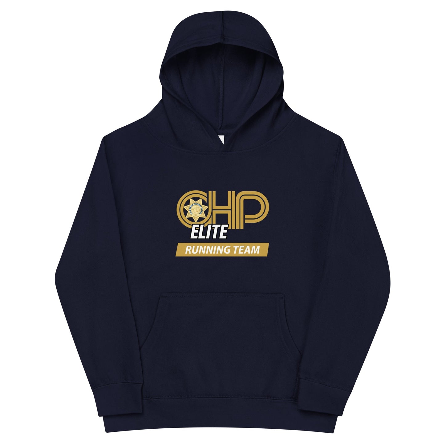 Performance | Youth Hoodie | CHP Elite Running Team | Runner Crest Logo