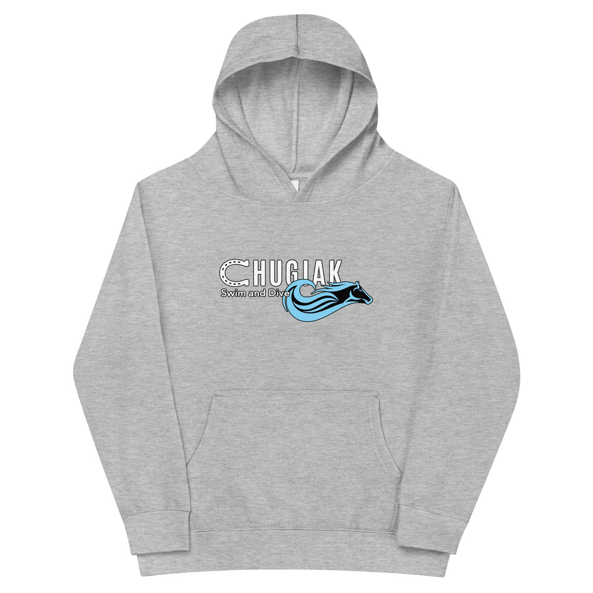 Performance | Youth Hoodie | Chugiak Mustang Swim & Dive | Emblem Logo