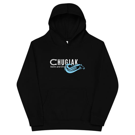 Performance | Youth Hoodie | Chugiak Mustang Swim & Dive | Emblem Logo