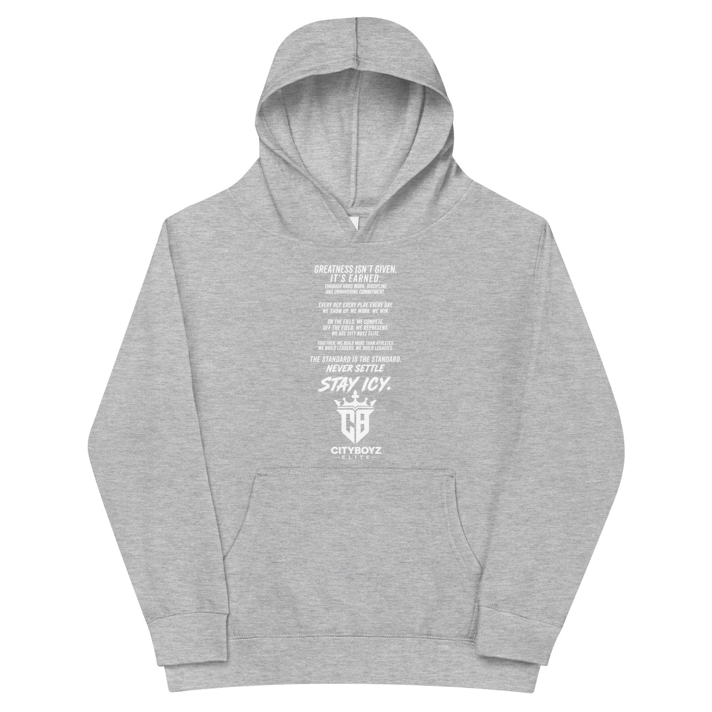 Performance | Youth Hoodie | City Boyz Elite | Legacy Builder Mark Logo