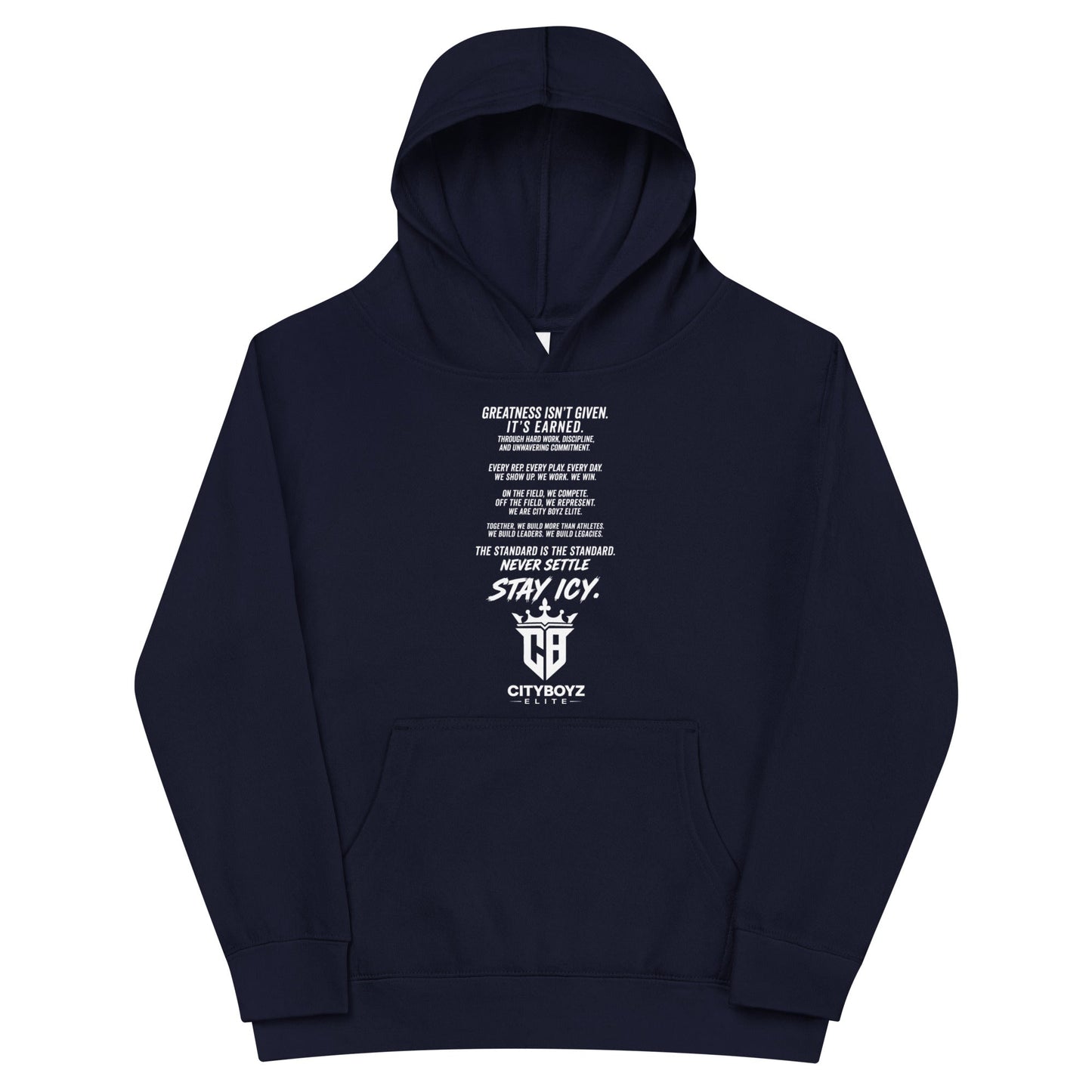 Performance | Youth Hoodie | City Boyz Elite | Legacy Builder Mark Logo